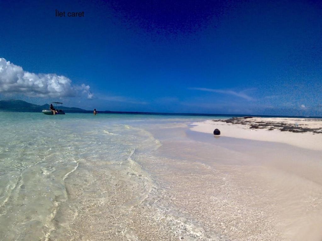 Studio Village Vacances,Vue Mer, Plage A 30M ,Wifi A Sainte Anne ภายนอก รูปภาพ